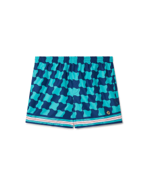 Pool Tile Swim Trunks