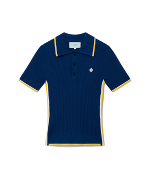 Rib Polo Shirt