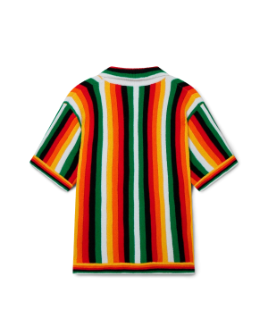 Striped Towelling Shirt