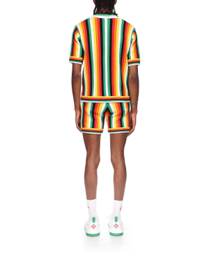 Striped Towelling Shirt