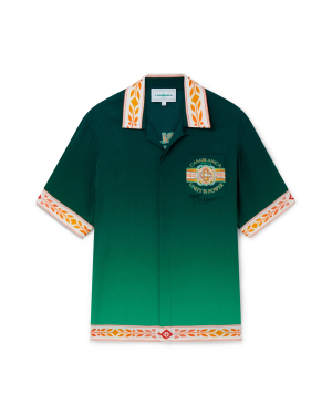 Unity Is Power Short Sleeve Silk Shirt