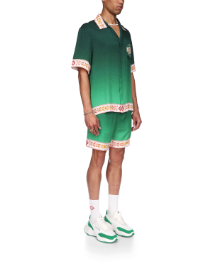 Unity Is Power Short Sleeve Silk Shirt