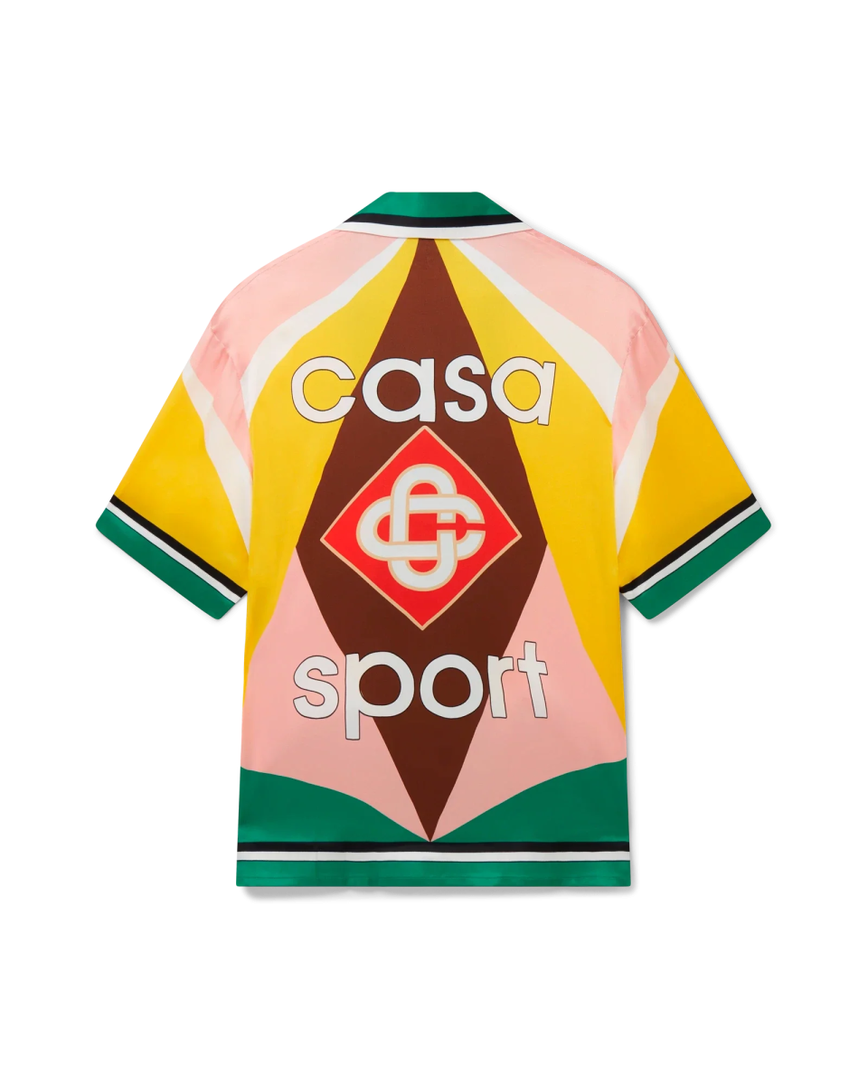 Casa Sport Short Sleeve Silk Shirt