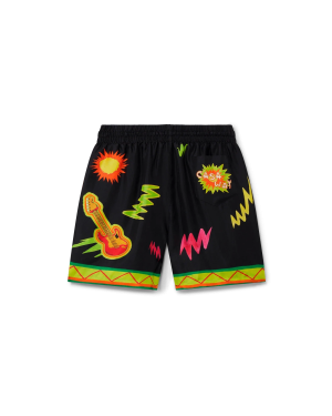 Music For The People Silk Shorts