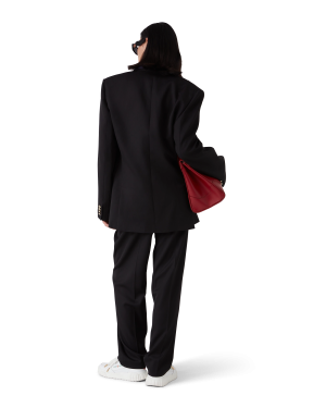 Wool Double Breasted Blazer