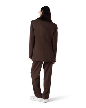 Wool Double Breasted Jacket