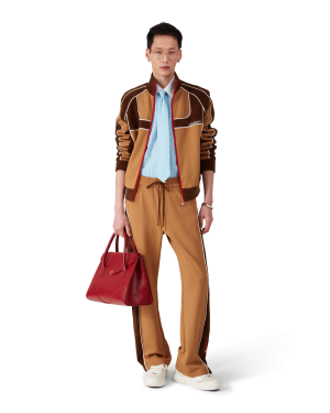 Chenille Panelled Track Jacket