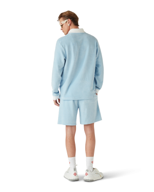 Velour Stripe Shorts