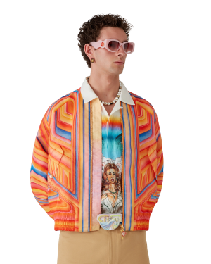 Organza Low Rider Bomber Jacket