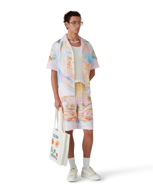 Psychedelic Nirvana Short Sleeve Swim Shirt