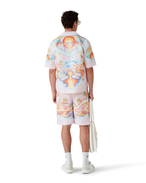 Psychedelic Nirvana Short Sleeve Swim Shirt