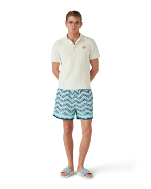 Monogram Wave Swim Shorts