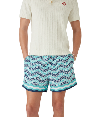 Monogram Wave Swim Shorts