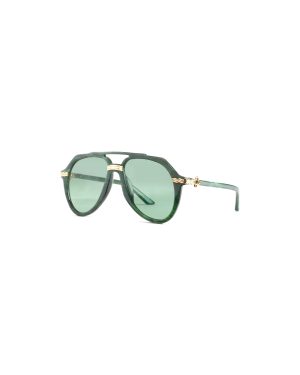 Rajio Green & Gold Sunglasses