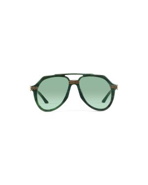 Rajio Green & Gold Sunglasses