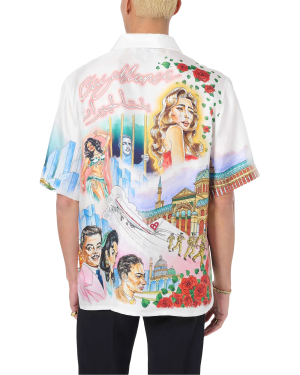 La Liaison Short Sleeve Silk Shirt