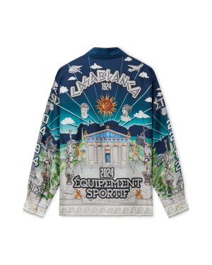Le Temple Du Sport Long Sleeve Silk Shirt