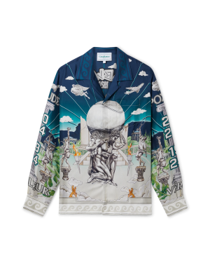 Le Temple Du Sport Long Sleeve Silk Shirt