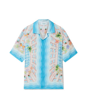 Le Plongeon Short Sleeve Silk Shirt