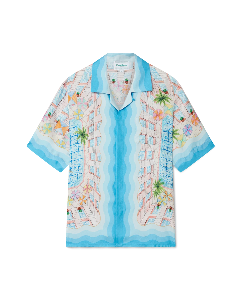 Le Plongeon Short Sleeve Silk Shirt