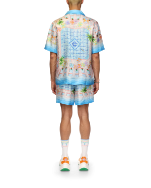 Le Plongeon Short Sleeve Silk Shirt