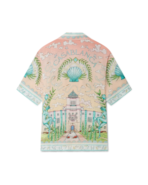 Vase Short Sleeve Linen Shirt