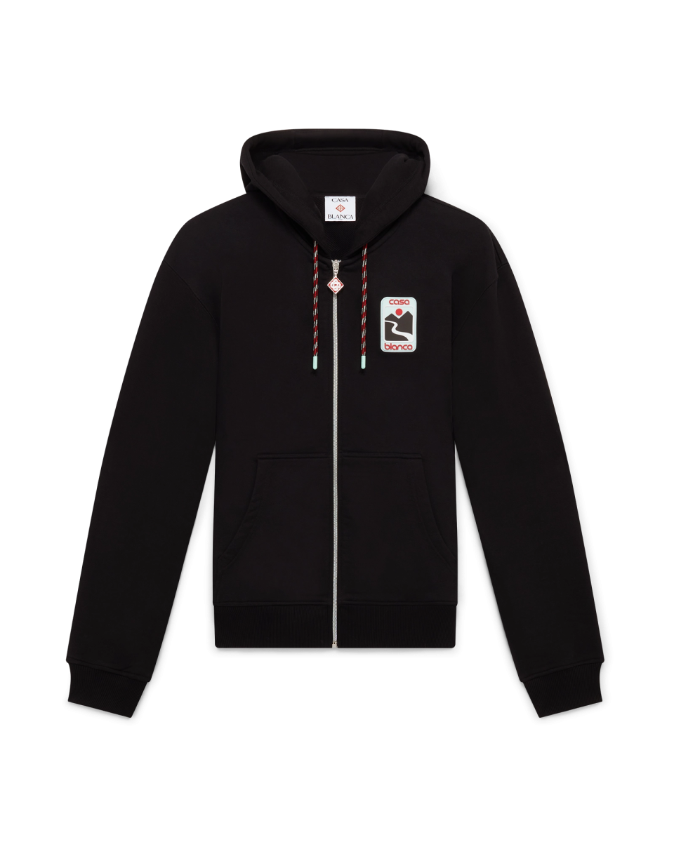 Sunset Valley Zip Hooded Sweatshirt