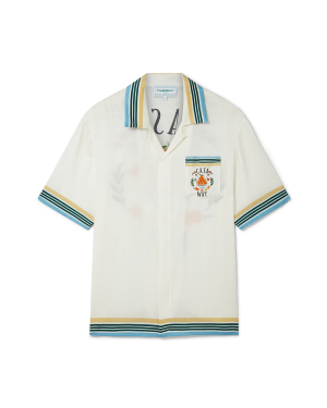 Casa Way Short Sleeve Silk Shirt