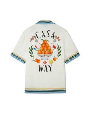 Casa Way Short Sleeve Silk Shirt