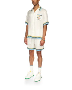 Casa Way Short Sleeve Silk Shirt