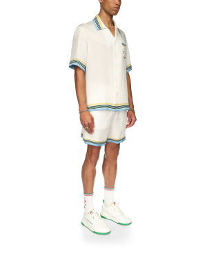 Casa Way Short Sleeve Silk Shirt