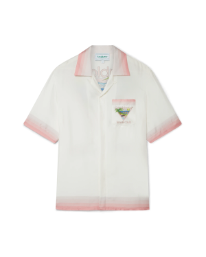 Tennis Club Icon Short Sleeve Silk Shirt