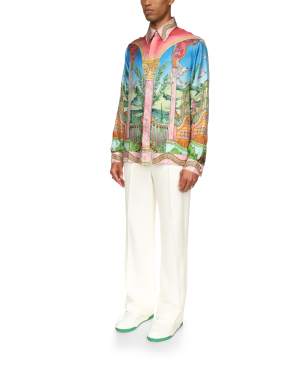 Le Jardin Ideal Long Sleeve Short Sleeve Shirt