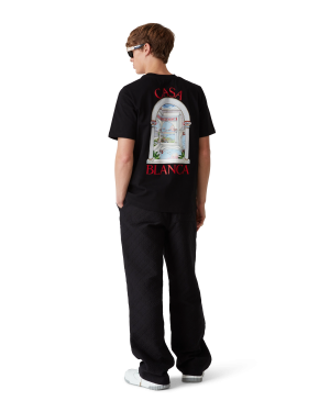 Jacquard Cargo Trousers