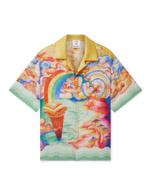 Nature’s Teacher Short Sleeve Silk Shirt