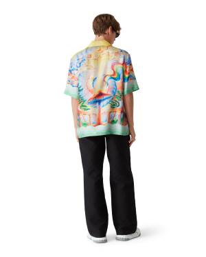 Nature’s Teacher Short Sleeve Silk Shirt