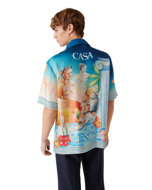 Le Plongeon Short Sleeve Silk Shirt