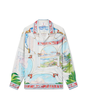 Le Passage Long Sleeve Silk Shirt