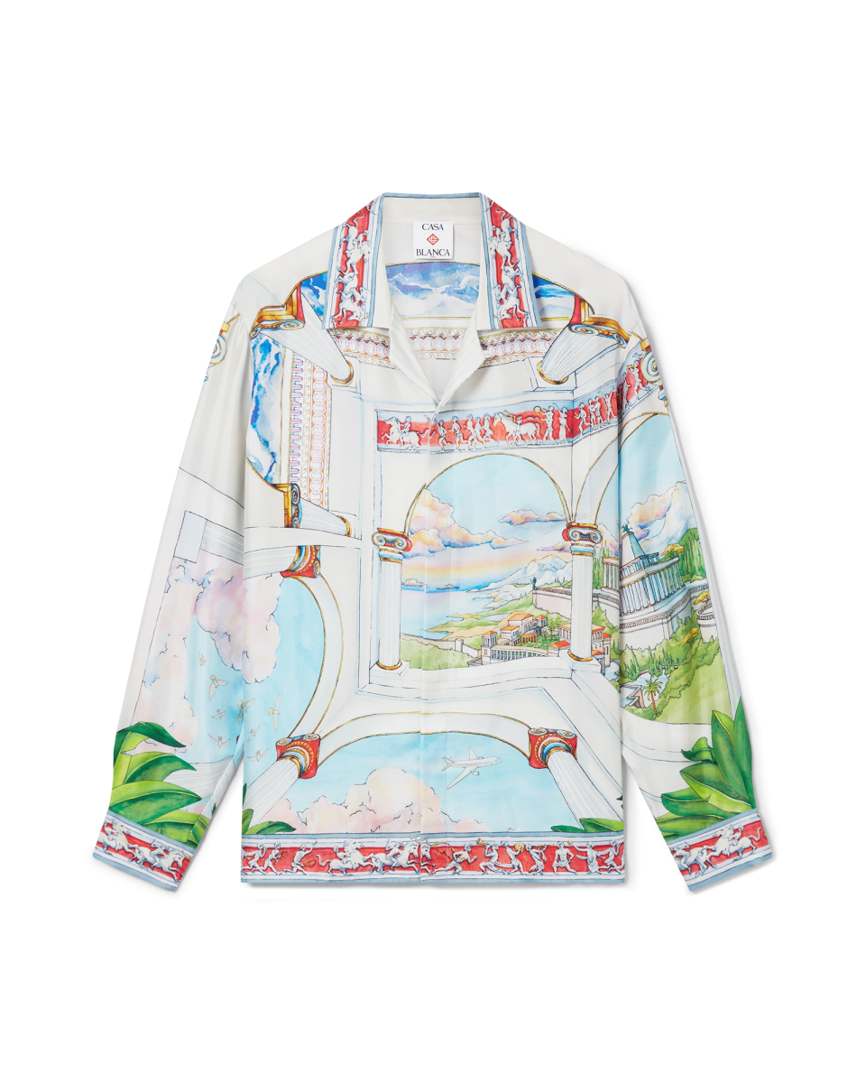 Le Passage Long Sleeve Silk Shirt