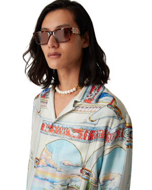 Le Passage Long Sleeve Silk Shirt