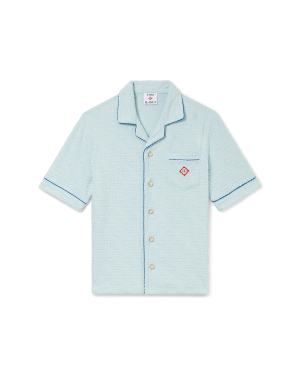 Monogram Towelling Short Sleeve Shirt