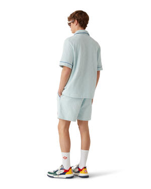 Monogram Towelling Short Sleeve Shirt