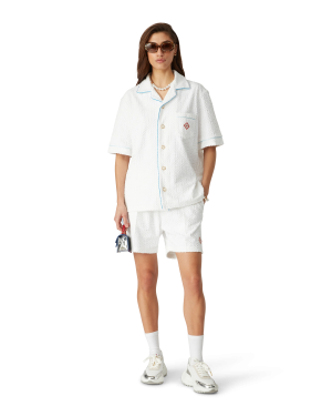 Monogram Short Sleeve Towelling Shirt