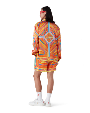 Low Rider Long Sleeve Silk Shirt