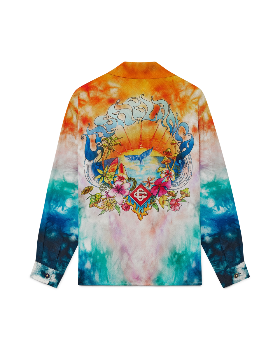 Surf Trip Long Sleeve Long Sleeve Silk Shirt