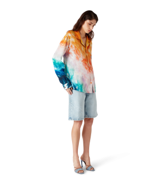 Surf Trip Long Sleeve Long Sleeve Silk Shirt