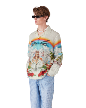 Chateau Long Sleeve Linen Shirt