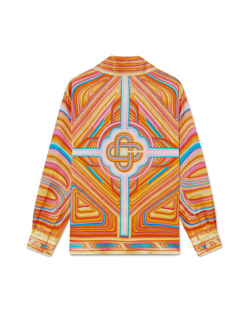 Low Rider Long Sleeve Silk Shirt