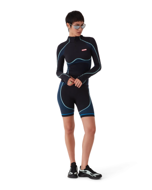 Seamless Hooded Long Sleeve Top