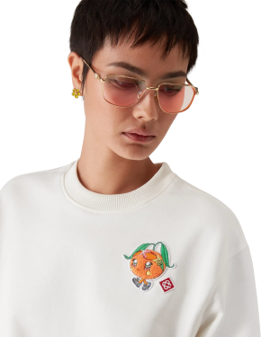 Orange Mascot Sweatshirt